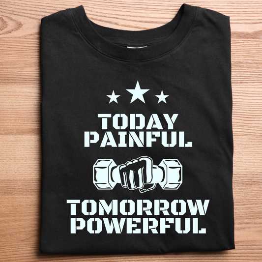 Today Painful Tomorrow Powerful